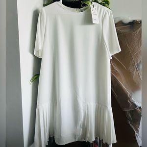White Zara dress